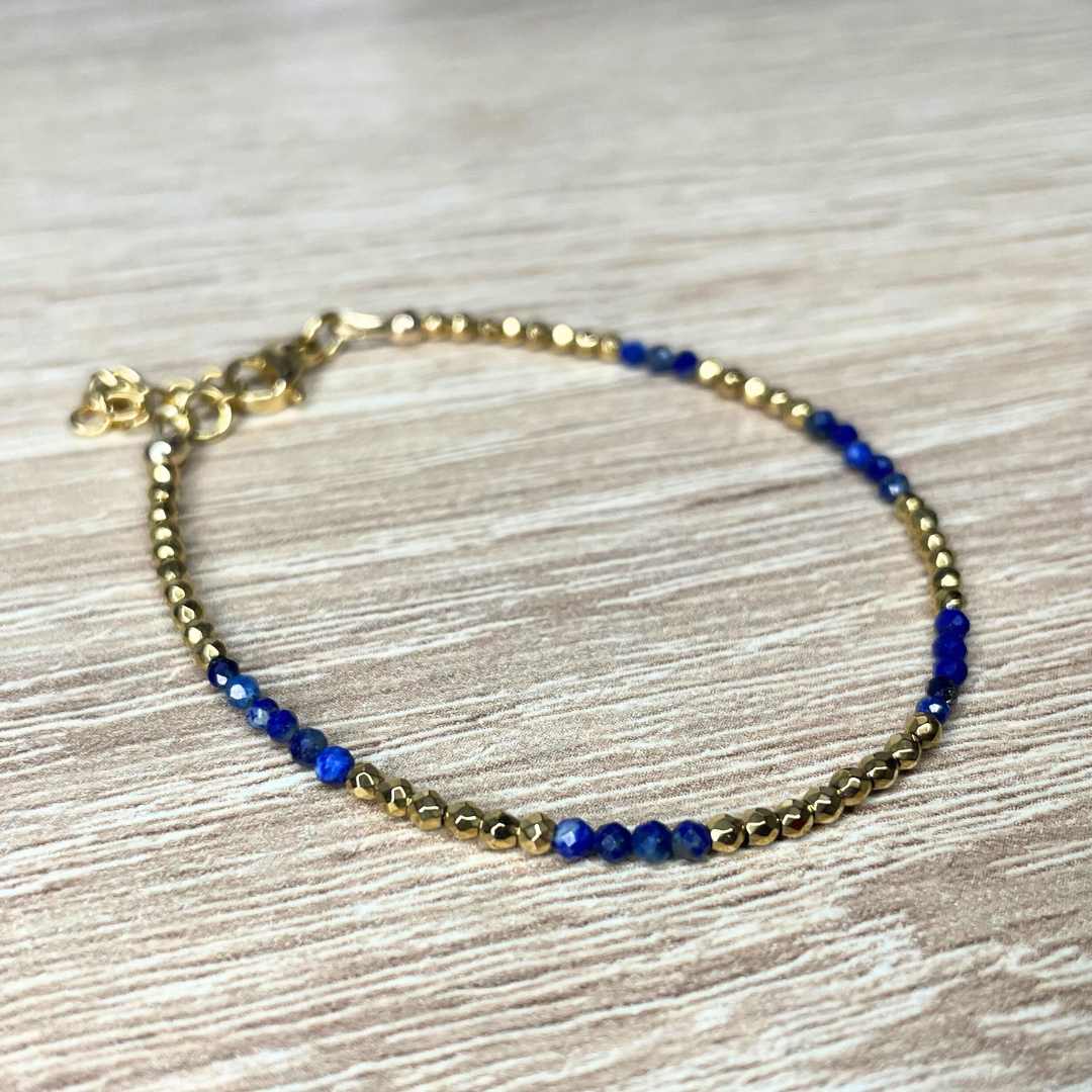 Bracelet Amalia - Lapis lazuli