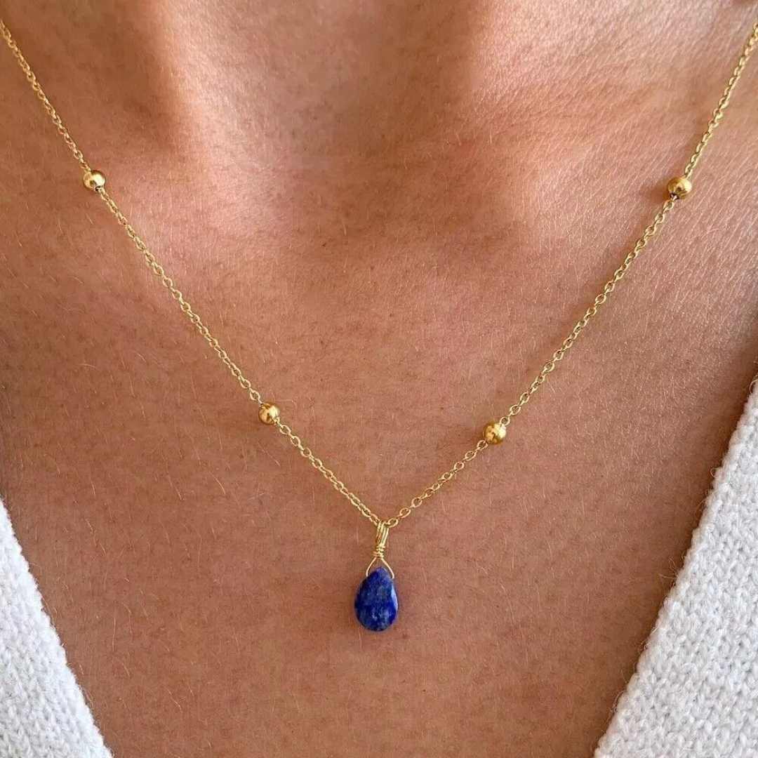 Collier Amalia - Lapis lazuli